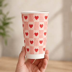 Vasos de Papel Kraft de Doble Pared Allwin Packfactory Premium de 10oz, 12oz y 16oz para Café Filtrado y Vertido en Cafeterías - Product Image 1