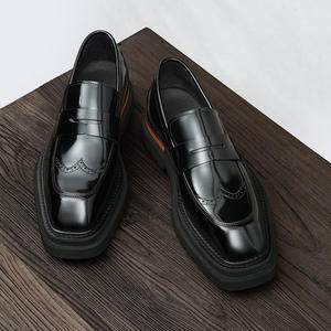 Zapatos de Invierno Forrados con Piel de Oveja Suave, con Interior Cálido y Ajuste Ajustable, Zapatos de Cuero para Hombre, Zapatos Casuales - Product Image 2