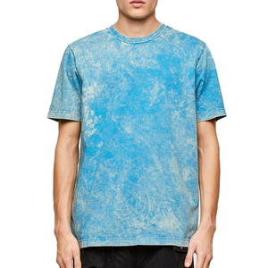 T-shirt pour homme en coton 100% de haute qualité, lavage à l'acide, fabrication sur mesure en gros, nouveau design, léger, anti-froissement, manches courtes, Pachuco - Product Image 2