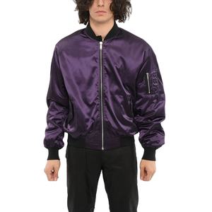 Chaqueta de invierno para hombre personalizada de alta calidad, chaqueta universitaria de satén personalizada al por mayor, chaqueta universitaria de estilo de trabajo Letterman para hombre - Product Image 1