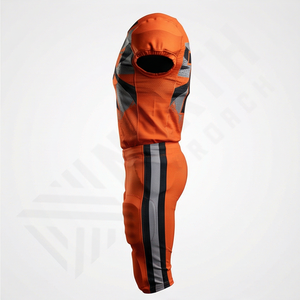 Uniforme de Fútbol Americano, Conjunto Completo, Diseño Personalizado, Secado Rápido, Talla Grande, Ropa Deportiva Profesional para Hombre, 100% Poliéster - Product Image 3