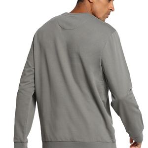 Sudaderas de Poliéster Personalizadas de Talla Grande para Hombre, Precio al por Mayor, Color Sólido Básico, Sudaderas de Algodón Combinado para Hombre en Venta 2026 - Product Image 4