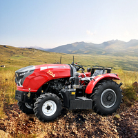 Mini-tracteur agricole compact 4x4 de 25 à 260 CV avec accessoires pour l'agriculture, petit tracteur pour usage agricole