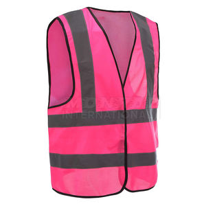 Vente en gros Gilet de sécurité en polyester haute visibilité 100% Meilleur prix Gilet de travail de construction étanche - Product Image 6