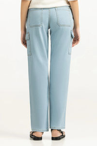 Jeans évasés décontractés pour femmes, coupe slim, denim respirant avec devant plat, service OEM pour pantalon streetwear personnalisable - Product Image 5