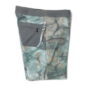 Shorts de pêche pour hommes en polyester 100% respirant à séchage rapide, imprimés sur mesure, vente en gros - Product Image 6