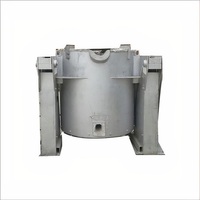 Nouveau four industriel à gaz de 150 Kgs pour système d'inclinaison de pompe à métaux composant de moteur de noyau aluminium étain cuivre fusion de ferraille