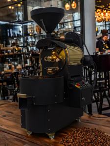 เครื่องคั่วกาแฟเครื่องคั่วกาแฟคุณภาพสูงเครื่องคั่วกาแฟแบบตุรกีอุปกรณ์คั่วแบบไซโล - Product Image 5