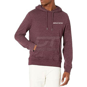 Top Trending Men's Jersey Hoodies Basics Cotton Blended Hoodies Precio barato Men's Jersey Hoodies - Product Image 2