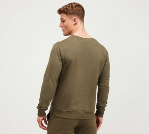 Sweat-shirt décontracté pour homme de haute qualité, col rond, en polyester/coton, polaire, imprimé numérique, motifs imprimés unis, taille XS pour le printemps - Product Image 5