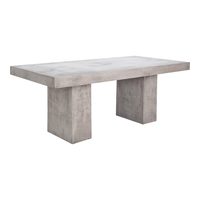 Table à manger rectangulaire au design moderne de qualité supérieure contreplaqué de bouleau pour la maison et les restaurants meubles de salle à manger