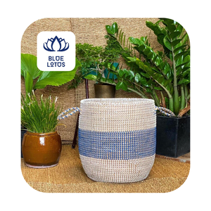 Woven Seagrass <b>Baskets</b> for plant tree - Product Image 5