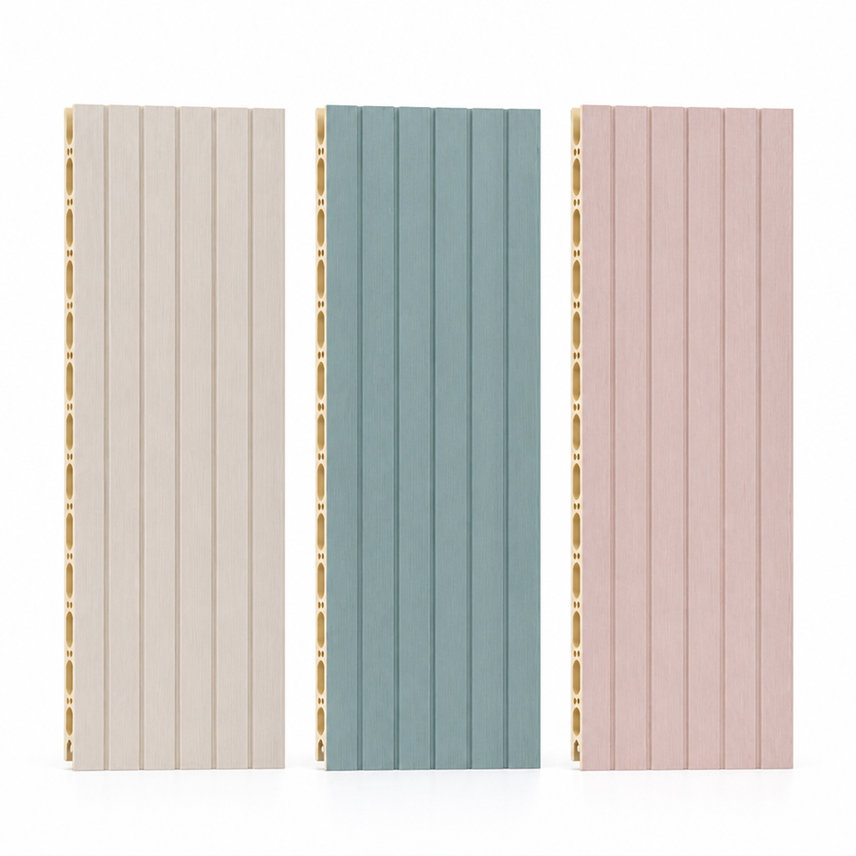 Fluted Decorative Wall Panel Interior Board PVC WPC Panel for TV ...