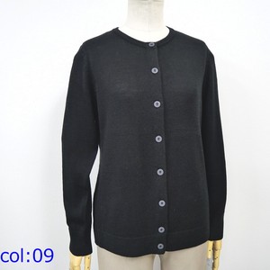 Suéter Cárdigan de Punto Casual para Mujer al por Mayor, Cuello Redondo con Botones, para Invierno - Product Image 1