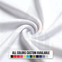 Camisetas de Fútbol Personalizadas Unisex para Adultos, con Logotipo del Equipo Estampado, de Malla de Alta Calidad, Ligeras, Antibacterianas y de Secado Rápido
