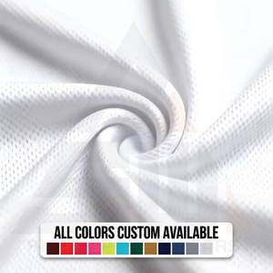 Camisetas de Fútbol Personalizadas Unisex para Adultos, con Logotipo Bordado del Equipo, de Malla de Alta Calidad, Ligeras, de Secado Rápido y Transpirables, OEM - Product Image 6