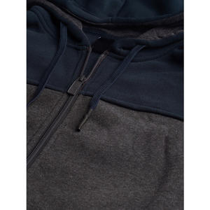 Ensemble de jogging avec Logo brodé pour homme, survêtement en coton à fermeture éclair, couleur unie, taille personnalisée, pour l'hiver - Product Image 6