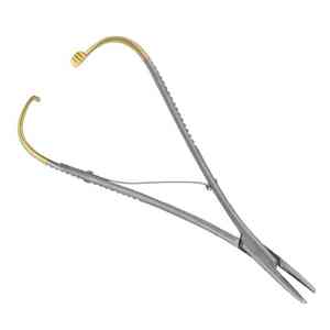 Portaagujas Mathieu TC de 140mm Instrumento quirúrgico Premium, agarre de precisión para sutura y procedimientos precisos - Product Image 5