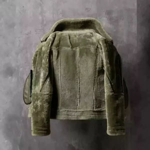 Blouson Bomber en Toile à Capuche de Qualité Supérieure pour Hommes - Aspect Cuir Véritable - Imperméable et Écologique - Product Image 4