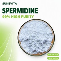 Poudre de Spermidine HCl en vrac, pureté élevée 99%, CAS 334-50-9, matière première pour cosmétiques et compléments alimentaires, prix usine