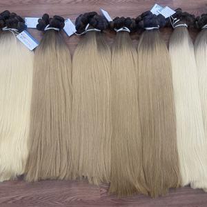 TENDANCE CHAUDE 2024! Trame droite avec couleur de signature fabriquée au Viet Nam vente en gros cheveux trame à la Machine de Thanh An Hair - Product Image 5