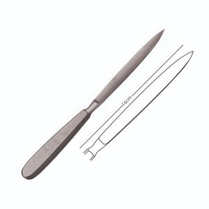 Juego de instrumentos quirúrgicos ortopédicos de acero de primera calidad QNQ, cuchillo de amputación Liston de 34 cm, cuchillos de amputación médica tipo Clip - Product Image 3