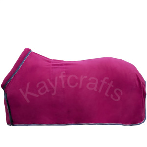 Horse Cooler <b>Rug</b> with <b>Padded</b> Neckline for Quick Drying and Comfort - Product Image 1