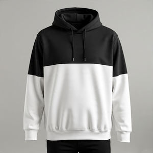 Hiver Hommes 500 GSM Hoodie Streetwear High Street Heavyweight Drop Shoulder Pullover Hood Long Sleeve Hoodie Men's - Product Image 4