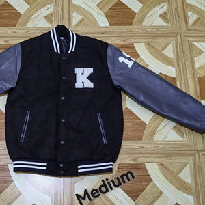 Vinor Sports venta directa de fábrica buena calidad patrón de camuflaje a prueba de viento al aire libre Varsity chaqueta para hombres - Product Image 1