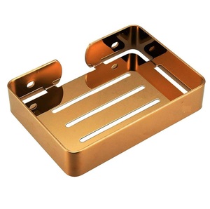 Porte-savon en métal élégant et durable pour le rangement de la salle de bain Accessoires de salle de bain Porte-savon indien Prix réduit - Product Image 1