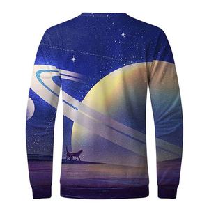 Sweat-shirt personnalisé par sublimation pour hommes, polyester, performance, style décontracté, style streetwear, fournisseur OEM, marque privée - Product Image 6