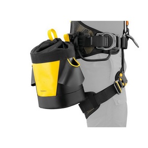 Sac à outils ouvert pour électricien et jardinier, durable, 6 L, en tissu Oxford, avec fermeture à boucle en caoutchouc, personnalisable OEM, certifié GS - Product Image 1