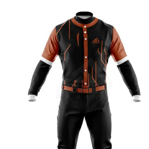 Nuevo diseño de alta calidad uniforme de béisbol de secado rápido para la venta al por mayor uniforme de béisbol transpirable - Product Image 3