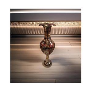 Jarra de estilista de cobre hecha a mano auténtica, jarra de agua pulida de primera calidad inspirada en el patrimonio cultural para cenas y decoraciones tradicionales - Product Image 2