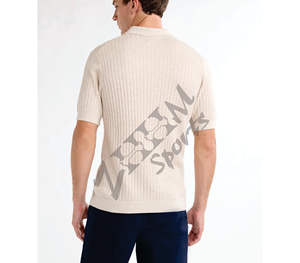 Camisa Casual para Hombre, Transpirable, de Manga Corta, Antiarrugas, con Textura, Bordada, de Poliéster/Algodón, con Estampado Digital - Product Image 2