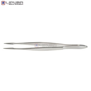 Fórceps de astillas Hunter de 4 3/8 pulgadas, eliminación de astillas quirúrgicas rectas y manipulación de tejidos finos, instrumentos médicos - Product Image 4