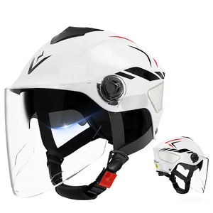 Casque de moto modulaire à visière relevable <span class=keywords><strong>Gyroroue</strong></span> Racing, certifié DOT, à dégagement rapide, pour toutes les saisons - Product Image 1