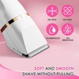 Depiladora Eléctrica para Mujer con Función Húmeda/Seca, Resistente al Agua IPX6, Recortadora de Bikini para Axilas, Piernas, Brazos y Rostro, Lavable - Product Image 4