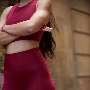 Sexy <b>Tight</b> Transparent <b>Lace</b> Solid Anti-Bacterial Breathable Cotton Bamboo Fiber Mid Waist Yoga Sports Leggings Standard - Product Image 6