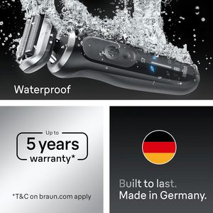 Afeitadora Eléctrica Braun Serie 7 para Hombre, Afeitado en Seco y Húmedo, Afeitadora de Lámina Impermeable con Recortador de Barba, Sistema de Limpieza y Carga SmartCare - Product Image 2