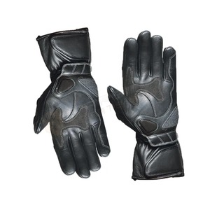 ถุงมือยุทธวิธีครึ่งนิ้วสำหรับผู้ชายผู้หญิงถุงมือรถจักรยานยนต์หนังสีดำสำหรับขี่จักรยานกิจกรรมกลางแจ้งฟรี - Product Image 4