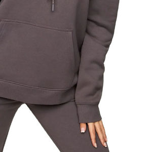 Conjunto Deportivo Informal Unisex de Algodón 100%, Sudadera y Pantalones Deportivos Holgados para Entrenamiento en el Gimnasio, Chándal de Invierno para Hombre y Mujer - Product Image 6