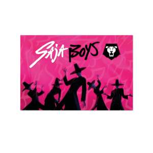 Modern KPop Demon Hunters <b>Poster</b> Saja Boys Wall Art Made of Paper - Product Image 1
