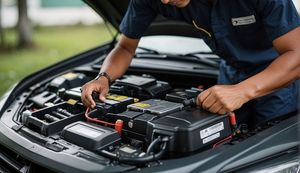 แบตเตอรี่รถยนต์มือสองคุณภาพสูง 12V ซุปเปอร์ลีดแอคซ์ชนิดแห้ง และแบตเตอรี่ตะกั่วกรดแบบใช้แล้ว ขายแบตเตอรี่ตะกั่วกรดคุณภาพสูง 12V ซุปเปอร์ลีดแอคซ์ - Product Image 6