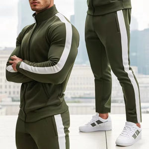 Vêtements d'entraînement et de jogging de printemps survêtement homme personnalisé survêtement homme survêtement à capuche survêtements Slim Fit respirant survêtement - Product Image 3