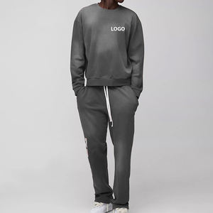 Ensemble de survêtements décontractés personnalisés à faible MOQ pour hommes, survêtement de sublimation pour l'entraînement et le streetwear, jogging - Product Image 6