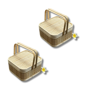 MEJOR PRODUCTO Cesta de regalo versátil Bambú de Vietnam Ideal para niños, adultos y regalos familiares - Product Image 1