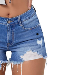 2024 produit le plus populaire femmes Denim Shorts décontracté et vêtements de mode fabriqué en usine nouveau Style dames Denim Shorts - Product Image 6
