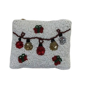 กระเป๋าสตางค์ขนาดเล็กสุดหรูแฟนซีสุดยอดแฟชั่นน่ารักทำมือลูกปัดปักลายดีไซน์ใหม่ตกแต่งบ้านคริสต์มาส - Product Image 1