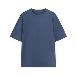 Logo personnalisé meilleur matériel vente en gros T-shirts personnalisés t-shirts imprimés 100% coton épais t-shirts coupe athlétique de haute qualité - Product Image 6